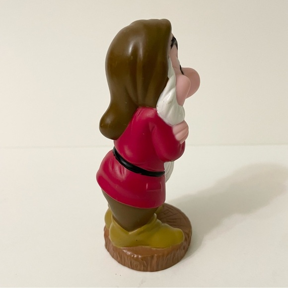 VTG Disney Snow White & Seven Dwarfs Grumpy 5" Rubber/Plastic Figure - Picture 2 of 14